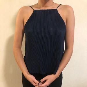Zara blue tank top